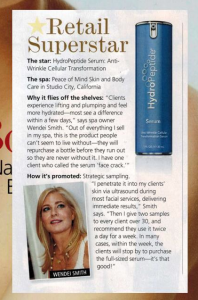 Wendei Smith is Featured in Day Spa Magazine